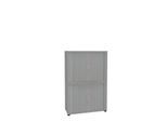 Rollladenschrank, 4 OH, 2teilig, ohne Mitteltrennwand, B 1000 mm, silber