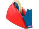 tesa Profi-Tischabroller, rot/blau, f. Rolle 66 m x 25 mm