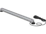 LED Maschinenleuchte Bauer & Böcker Lichtleiste L, 24 W, 2400 lm, 5500 K, um 45° drehbare Gelenke, 5500 K, Magnetfuß, IP67, Aluminium, grau