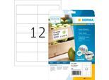 Herma Power-Etiketten Nr. 10907, 97 x 42,3 mm, selbstklebend, extrem stark haftend, Papier, weiß, 300 Stück