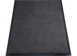 Schmutzfangmatte miltex Eazycare Style, eckig, antistatisch, UV-beständig, waschbar, High-Twist-Nylon & Niltrilgummi, 600 x 850 mm, schwarzgrau