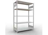 SCHULTE Lagertechnik - Stecks.Grundr. mit Längenriegel - 2000x1300x600 mm, Typ 150 kg