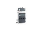 Ballenpresse HSM V-Press 610, 3 vertikale Umreifungen für Ballen bis 100 kg, Presskraft 120 kN, TorsionControlSystem, Schwenktür