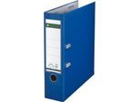 LEITZ® Ordner 1010, DIN A4, Rückenbreite 80 mm, nachtblau