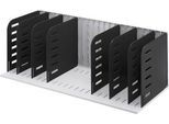 styro® Sortierstation Styrorac, 8 Trennwände, flexible Aufteilung, schwarz