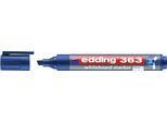 edding Whiteboard Marker 363, Keilspitze, 10 Stück, blau