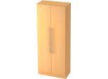 Aktenschrank 5 OH, B 800 x T 420 x H 2004 mm, Buche-Dekor