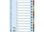 Esselte Karton-Register Mylar, Zahlen 1-12