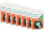 DYMO® Schriftbandkassetten 91220, Papier, 12 mm, 6 + 1 GRATIS