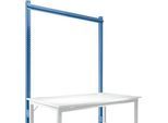 Aufbauportal, Grundtisch SPEZIAL Arbeitstisch-/Werkbanksystem UNIVERSAL/PROFI, 1500 mm, brilliantblau