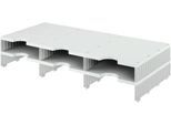 styro® Sortierstation styrodoc Standard, DIN C4, Polysytrol, Anbaueinheit, grau/grau