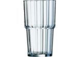 Longdrinkglas , Volumen 0,32 l, bruchsicher, stapelbar, glasklar, 6 Stück