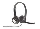 USB Headset Logitech H390, binaural, kabelgebunden, Mikrofon mit Rauschunterdrückung, schwarz