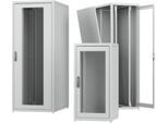 PX Netzwerkschrank, mit Rückwand, Stahlblech, pulverbeschichtet/verzinkt, B 600 x T 800 x H 2000 mm