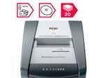 Rexel Momentum Extra XP420+ Aktenvernichter, mobil, P4, Partikelschnitt 4 x 35 mm, 60 l, 20 Blatt Schnittleistung, schwarz