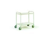 Bürowagen mit 2 Etagen, 780 x 500 mm