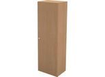 Schäfer Shop Genius Flügeltürenschrank TETRIS WALL, 5 Ordnerhöhen, Türanschlag rechts, B 600 x T 440 x H 1880 mm, Buche-Dekor