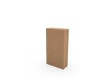 Schäfer Shop Genius Flügeltürenschrank TETRIS WALL, 5 Ordnerhöhen, Türanschlag rechts, B 1000 x T 440 x H 1880 mm, Buche-Dekor
