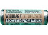 Müllbeutel Wildplastic® WILDBAG, Volumen 25 l, Stärke 25 µm, B 520 x H 550 mm, zu 100 % recycelbar, Recycling-LDPE, transparent, 15 Rollen à 15 Beutel