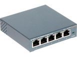 Netzwerkswitch TP-Link TL-SG105, 5 x RJ45 Ports, 10/100/1000 Mbit/s, Duplex-Modus, Autoabstimmung, Flusskontrolle, B 99,8 x T 98 x H 25 mm