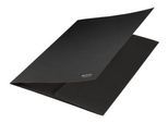 Leitz® Jurismappe Recycle, Format A4, für bis zu 250 Blatt, 3 Einschlagklappen, 100 % recycelbar, Blauer Engel, Recyclingkarton, schwarz