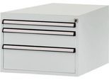 Manuflex Schubladen-Unterbau, für T 800 mm, lichtgrau