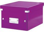 LEITZ® Ablage- und Transportbox Serie Click + Store, klein, für DIN A5, violett
