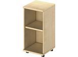 Schäfer Shop Genius Regal TETRIS WOOD, 2 OH, Höhe inkl. Gleiter, B 400 mm, Ahorn-Dekor