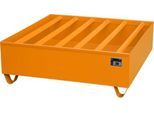 Profilwanne PW gem. StawaR, für 4 Fässer, 410 l, 86 kg, orange