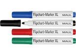 MAUL Flipchart-Marker XL, farbig sortiert, 4 Stück
