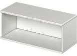 Schäfer Shop Genius Aufsatzregal TETRIS WOOD, 1 OH, B 1000, lichtgrau