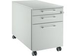 Schäfer Shop Select Rollcontainer 126, mit Griff eckig, lichtgrau