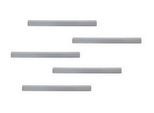 MagnetleisteDurafix Rail, B 210 x H 17 mm, selbstklebend, blasenfreie Optik, silber