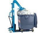 Müllpresse HanseLifter® LiftPress LP1100, inkl. Hochhubwagen SDJ 1016, für Standard-Müllcontainer mit Volumen 800-1100 l