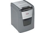Rexel Optimum AutoFeed+ 90X Aktenvernichter, P4, Vollautomatik, Partikelschnitt 4 x 28 mm, 34 l, 90 Blatt Schnittleistung, schwarz