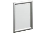 Klapprahmen Durable, DIN A4, Hoch- oder Querformat, Aluminium & Polystyrol, silber