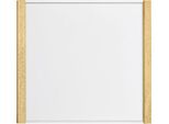 moedel Türschild LMH, Aluminium- und Holzrahmen, Holzart wählbar, Polyester-Abdeckung, Klebemontage, B 159,5 x H 150,5 mm, silber/Ahorn