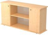 Sideboard ULM, H 840 x B 1661 x T 448 mm, Ahorn-Dekor