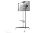 Monitorständer Neomounts® by Newstar NM-M1700BLACK, mobil, für 1 Flachbild-Display bis 75"/bis 50 kg, höhen-/tiefenverstellbar, Kabelführung, schwarz