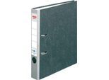 Ordner herlitz maX.file nature, DIN A4, Rückenschild geklebt, Hartpappe, Rückenbreite 50 mm, grau, 1 Stück