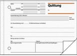 sigel® Quittungen mit MWSt.-Nachweis QU625, DIN A6 quer, 2 x 50 Blatt