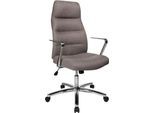 Topstar Chefsessel CHAIRMAN, mit Armlehnen, Stoff, braun