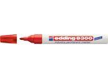 edding 8300 industry permanent marker, rot, 1 Stück