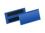 Etiketten- und Kennzeichnungstaschen B 100 x H 38 mm, 50 Stück, blau