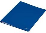 Leitz® Sichtbuch Recycle, A4, 20 dokumentenechte Sichthüllen, bis zu 2 Blatt/Hülle, Rückenschild, 100 % recycelbar, Kunststoff, blau