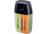 Textmarker STABILO® BOSS Original, 4er-Box, Keilspitze, lichtbeständig, schnell trocknend, gelb/blau/grün/orange