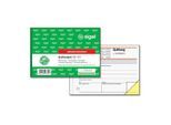 sigel® Quittungsblock SD 121, DIN A6 quer, fortlaufend nummeriert, selbstdurchschreibend