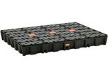 PE-Auffangwanne 250HD, aus Polyethylen, 100 % recycelbar, mit PE-Rost