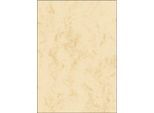Briefbögen "Marmor", beige, 90 g, 100 Blatt