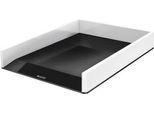 LEITZ® Ablagekorb WOW Duo Color, DIN A4, weiß/schwarz